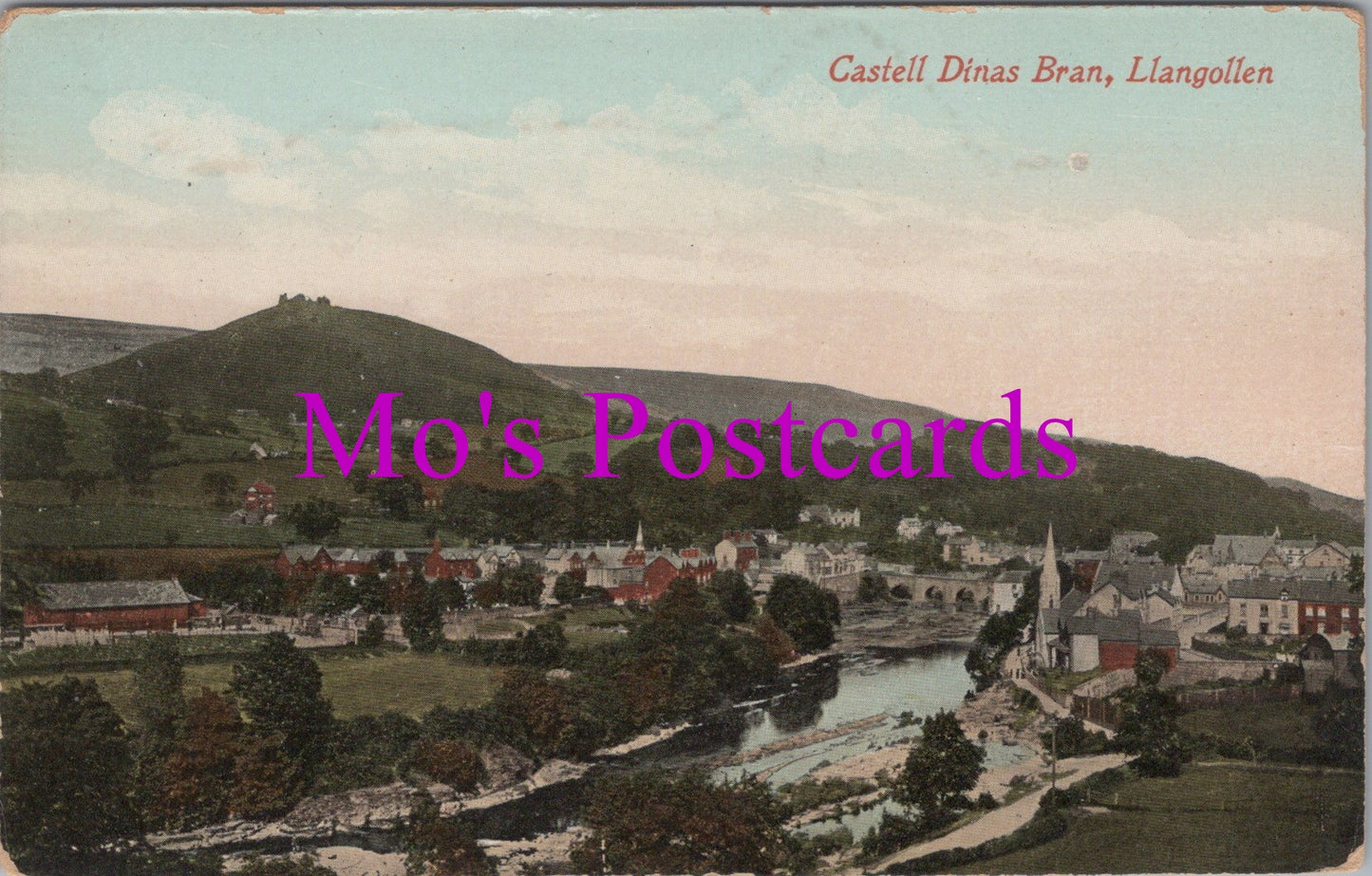 Wales Postcard - Castell Dinas Bran, Llangollen HM15
