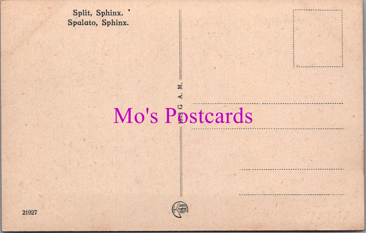 Croatia Postcard - Split, Spalato, Sphinx SW14432