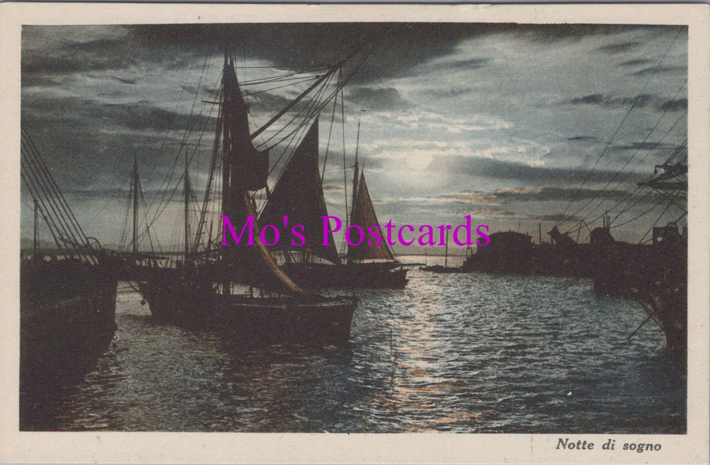 Italy Postcard - Notte Di Sogno SW14481