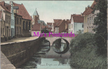 Load image into Gallery viewer, Belgium Postcard - Bruges, Quai Des Menetriers SW14493