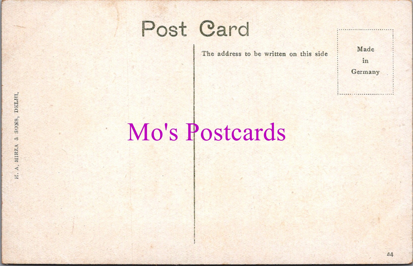 India Postcard - General View of The Pearl Mosque in Fort, Agra SW15172