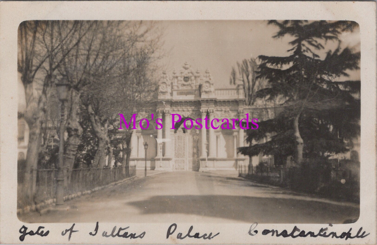Turkey Postcard - Istanbul, Constantinople, Gate of Sultans Palace DZ275