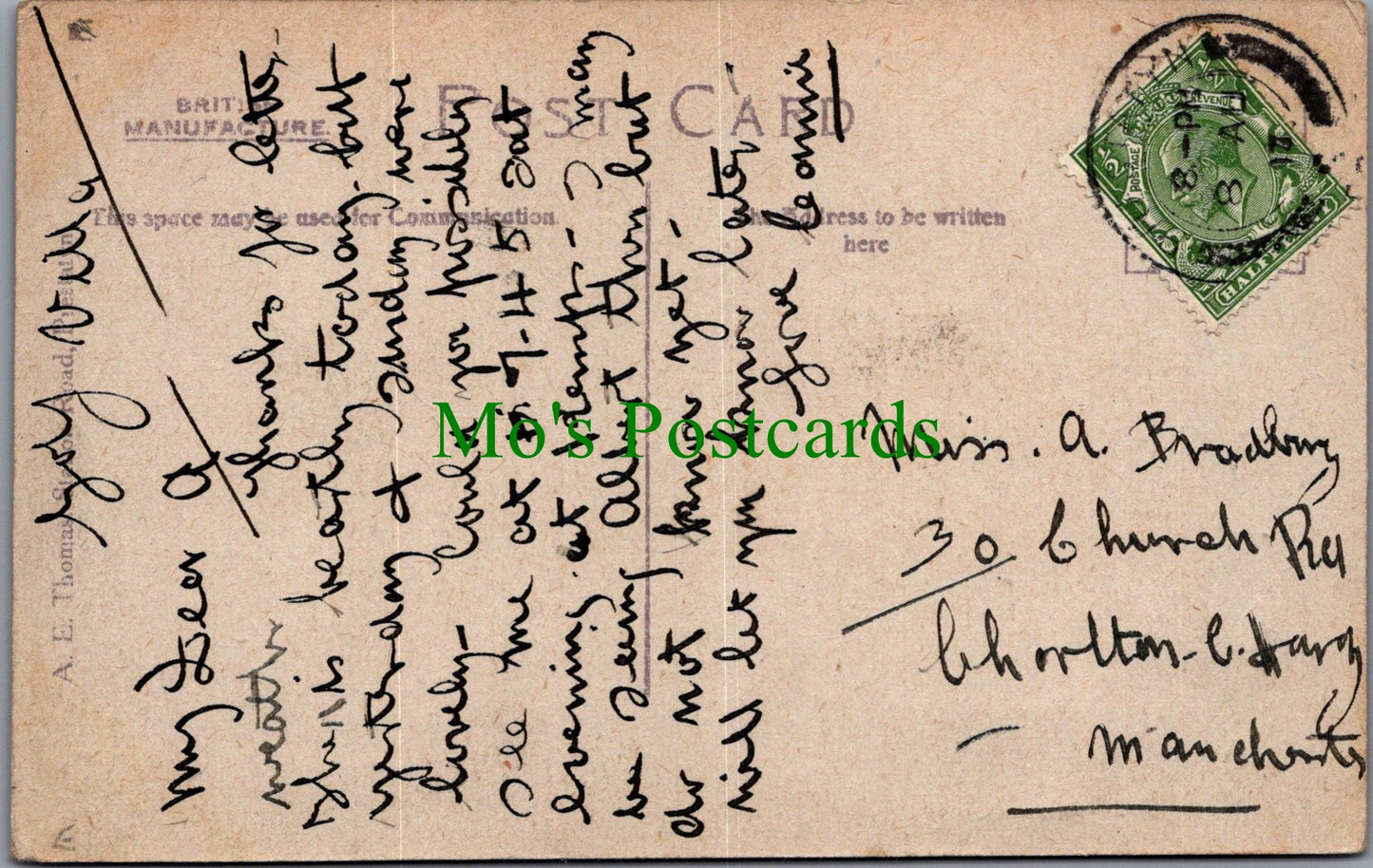 Wales Postcard - Prestatyn, On The Dyserth Railway SW13734