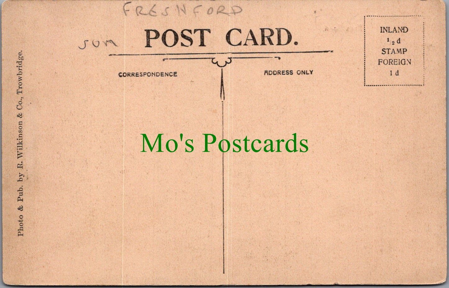 Somerset Postcard - View of Freshford SW13795
