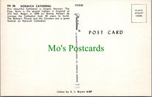Load image into Gallery viewer, Norfolk Postcard - Norwich Cathedral SW13882