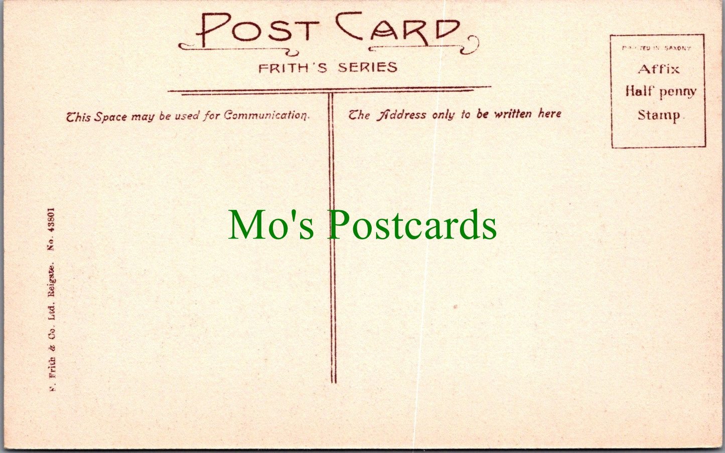 Cornwall Postcard - Mullion Cove, Lizard Peninsula SW13934