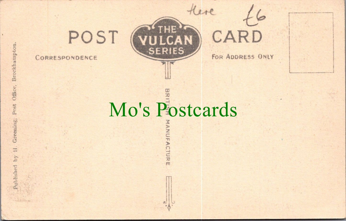 Herefordshire Postcard - Post Office Corner, Brockhampton SW13943