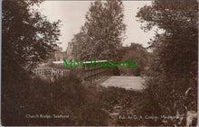 Load image into Gallery viewer, Sussex Postcard - Salehurst, Church Bridge SW13957
