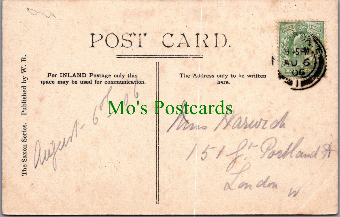 Kent Postcard - Margate, North Down SW13964