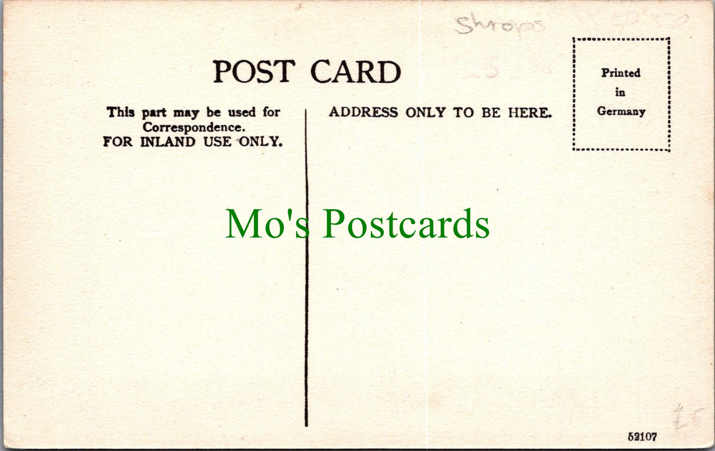 Shropshire Postcard - Bearstone Mill, Near Market Drayton SW13968