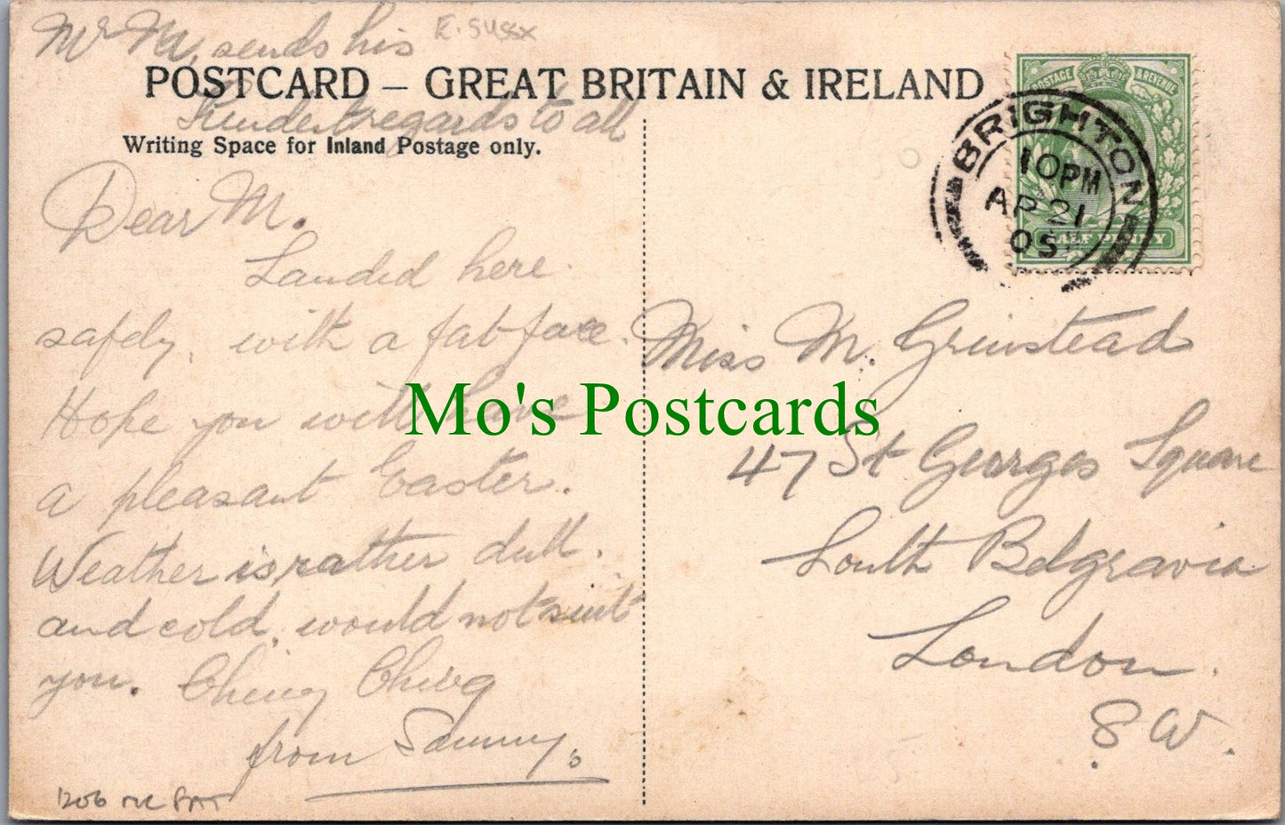 Sussex Postcard - Church Road, Hove SW14031