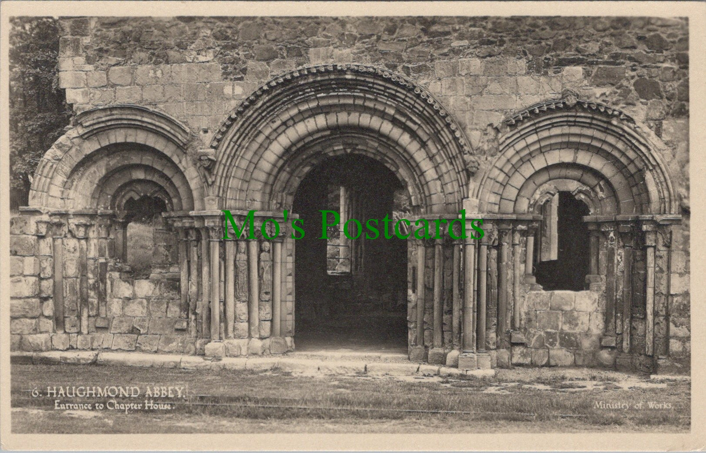 Shropshire Postcard - Haughmond Abbey, Entrance To Chapter House SW14045