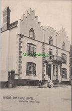 Load image into Gallery viewer, Shropshire Postcard - Woore Village, The Swan Hotel SW14050