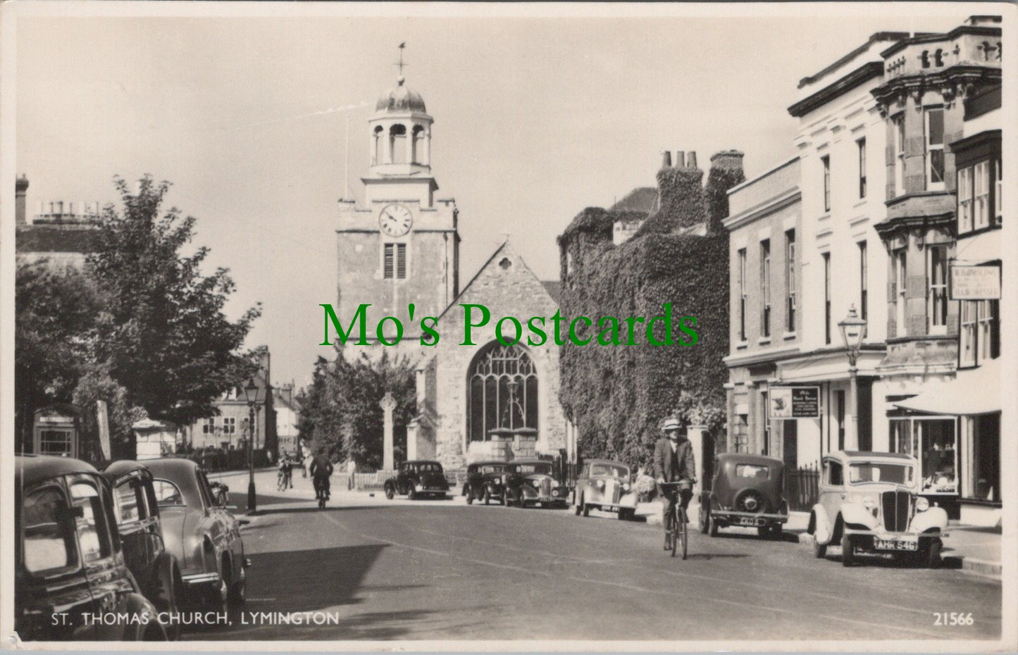 Hampshire Postcard - Lymington, St Thomas' Church SW14056