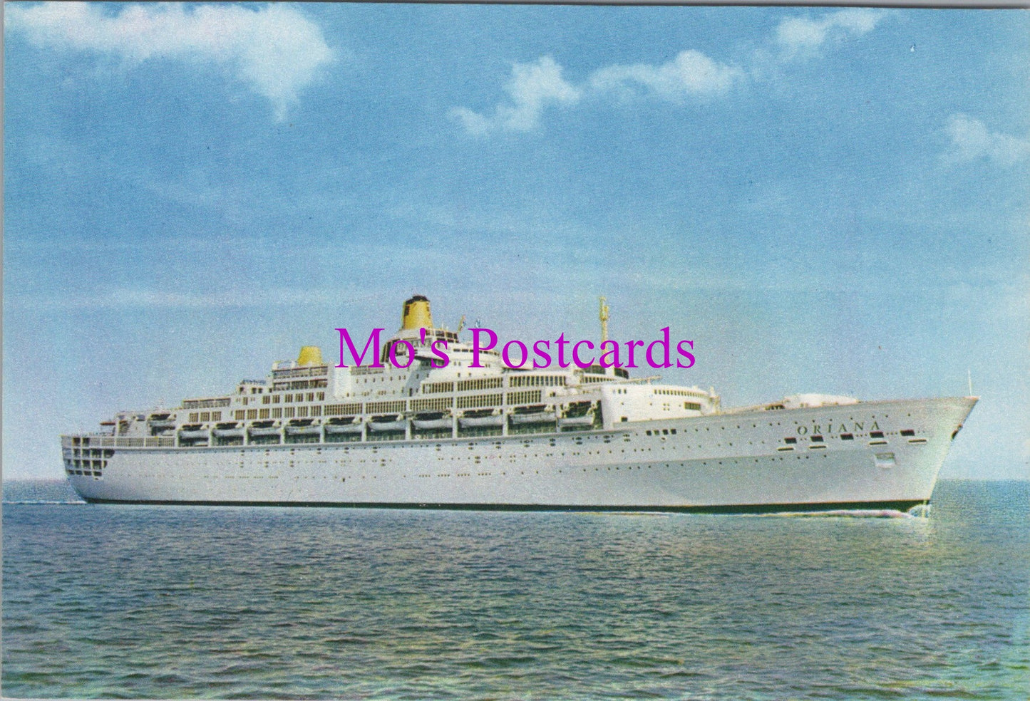 Shipping Postcard - P & O Oriana Cruise Liner SW15526