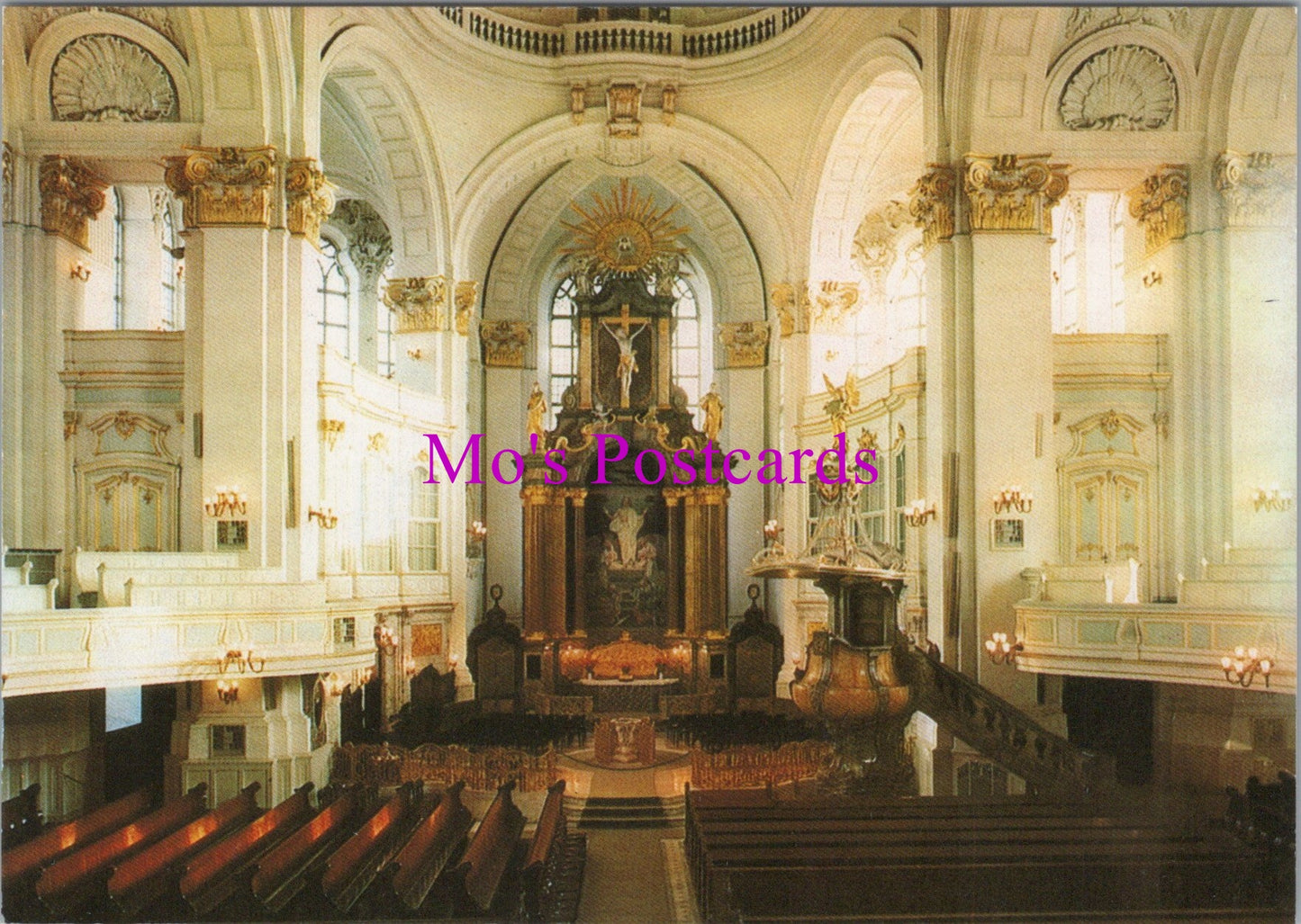 Germany Postcard - St Michaelis-Kirche in Hamburg SW15245