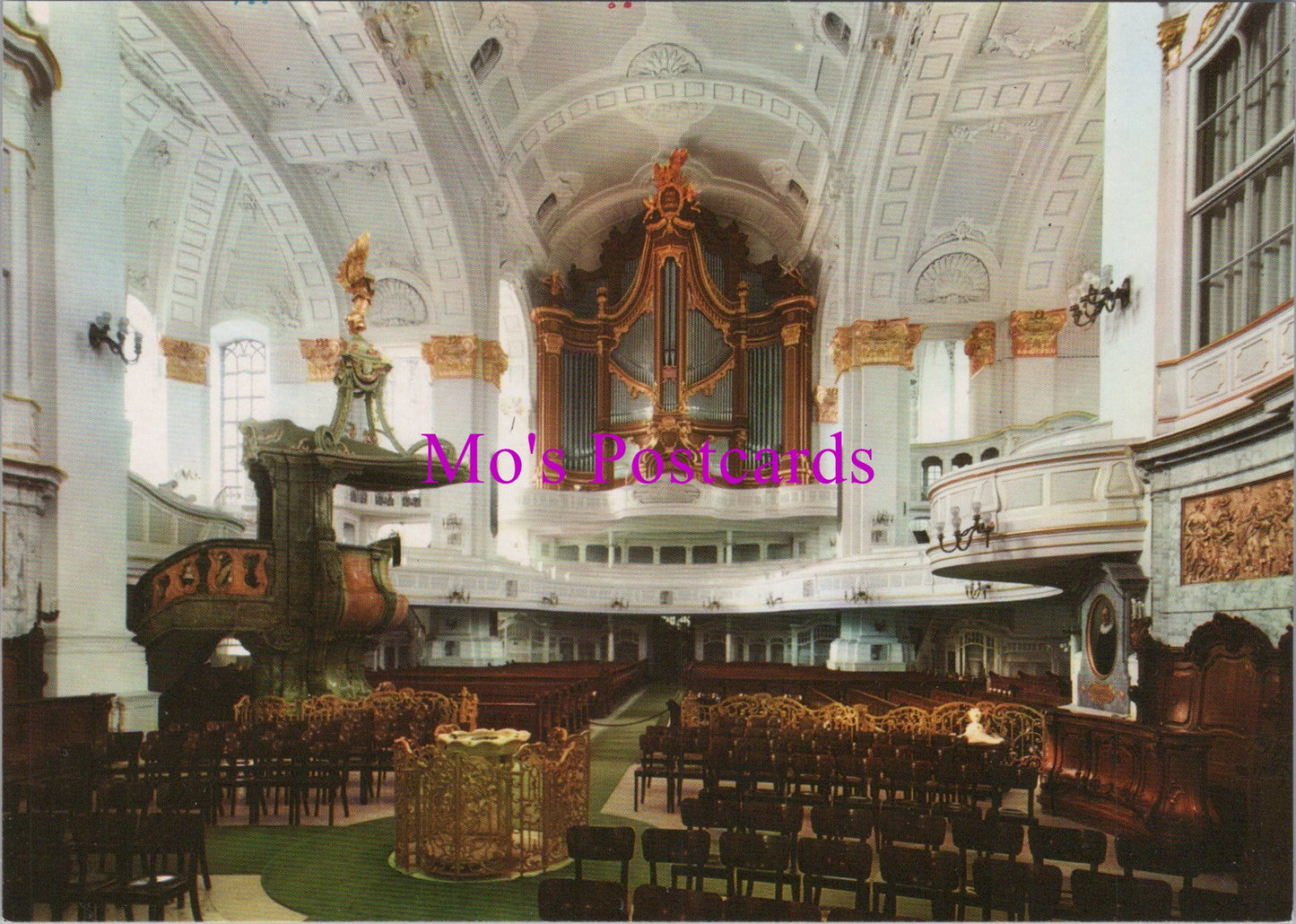 Germany Postcard - Hamburg, Hauptkirche St Michaelis SW15246
