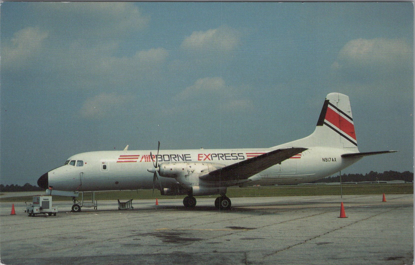 Aviation Postcard - Airborne Express N917AX Aeroplane SW16509