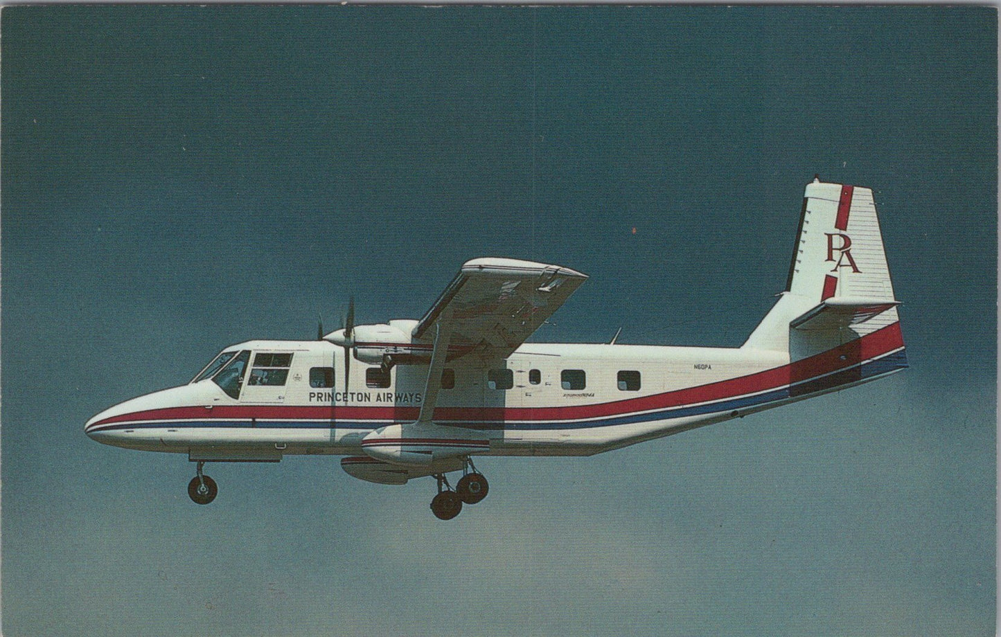 Aviation Postcard - Princeton Airways GAF Nomad N60PA Aeroplane SW16511