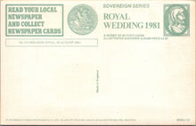 Load image into Gallery viewer, Royalty Postcard - Prince Charles (Now King Charles) & Princess Diana SW16564