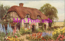 Load image into Gallery viewer, Flowers Postcard - Thatched Cottage and Flower Garden SW14506