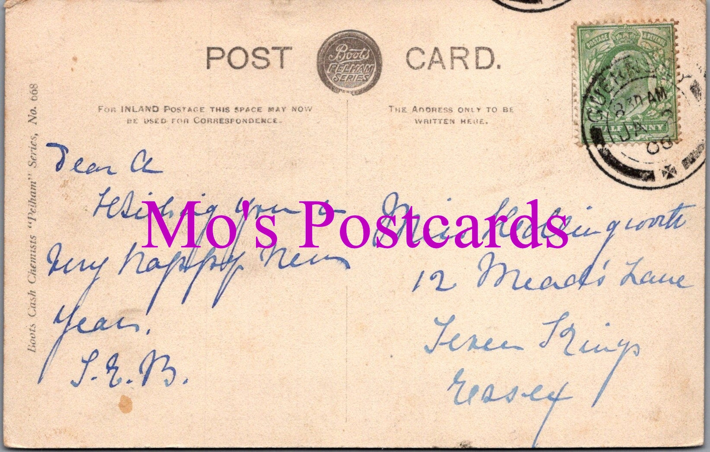 Guernsey Postcard - Dog and Lion Rocks, Moulin Huet Bay SW14534