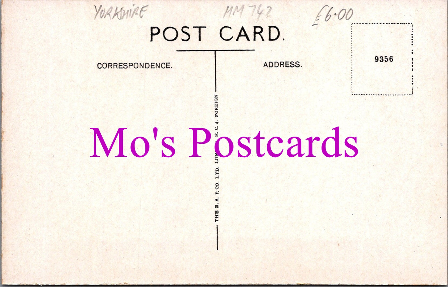 Yorkshire Postcard - Howcroft Head, Greetland HM742