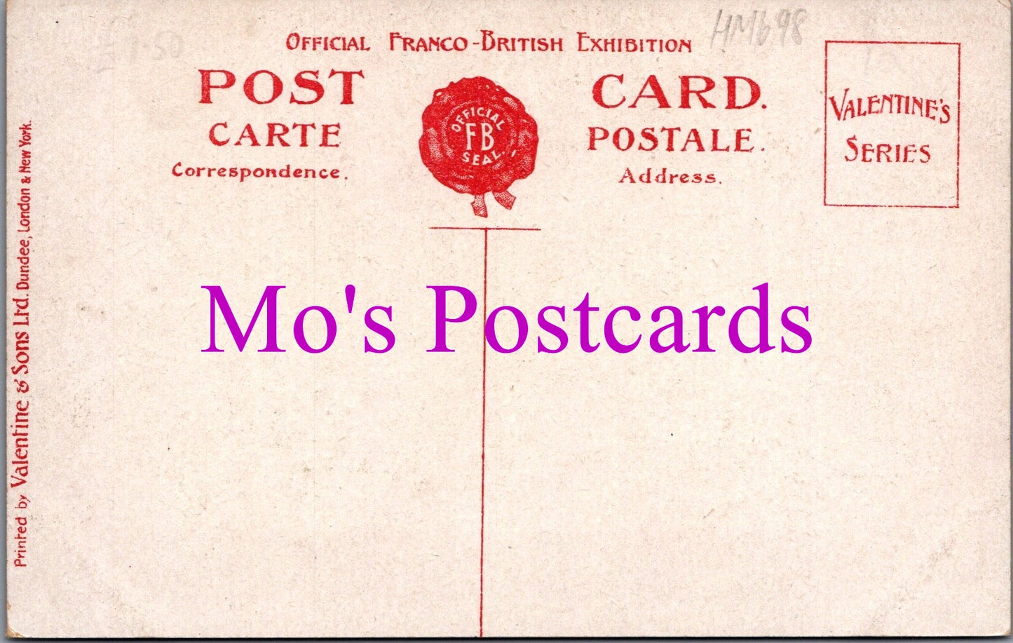 Franco-British Exhibition Postcard - Court of Honour, Night Effect HM698