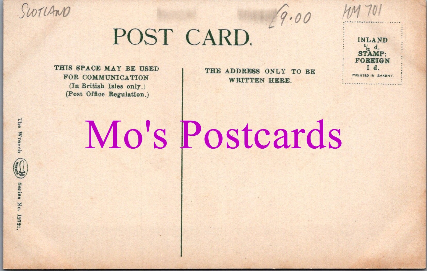 Scotland Postcard - Causewayhead, Fairlie HM701