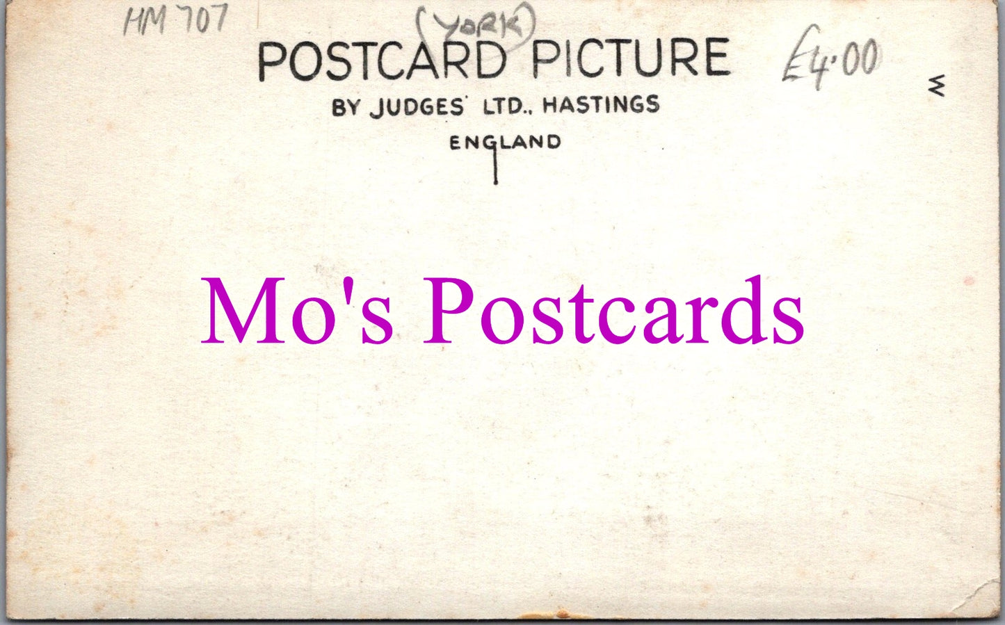 Yorkshire Postcard - Danby Village HM707