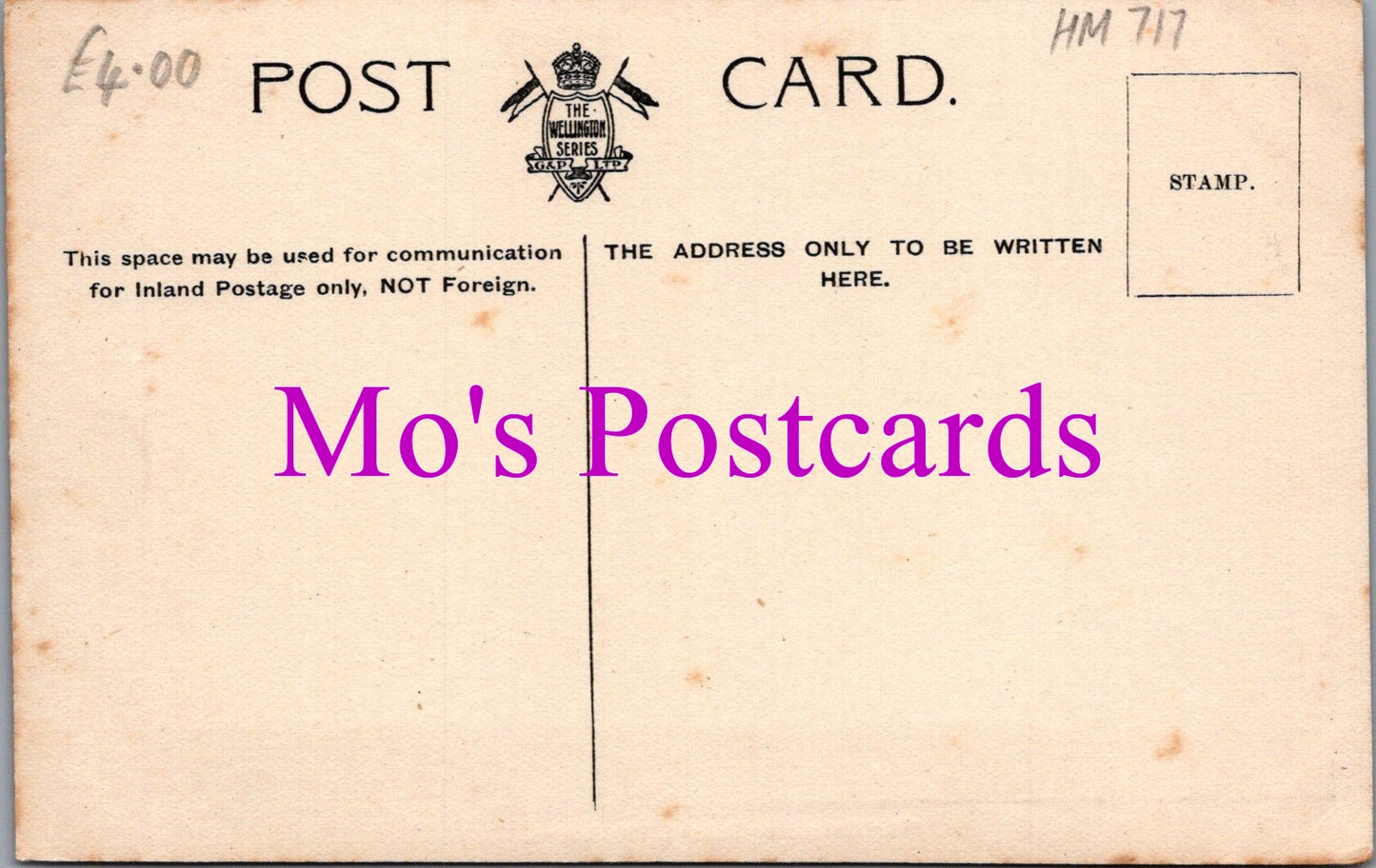 Dorset Postcard - The Grammar School, Wimborne HM717