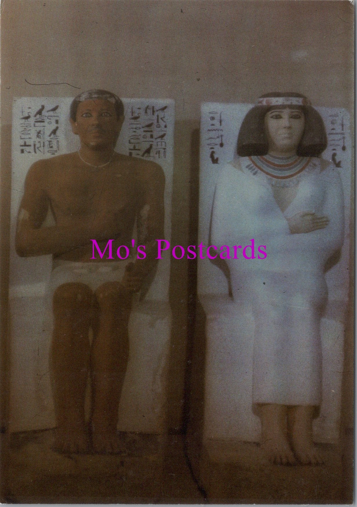Egypt Postcard - Egyptian Museum, Prince Rahtop and Princes Nofrete SW15282