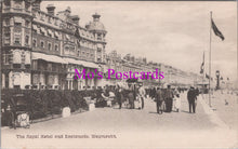 Load image into Gallery viewer, Dorset Postcard - Weymouth, The Royal Hotel and Esplanade DZ209