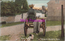 Load image into Gallery viewer, Horse Transport Postcard - Going To Market in Style DZ233