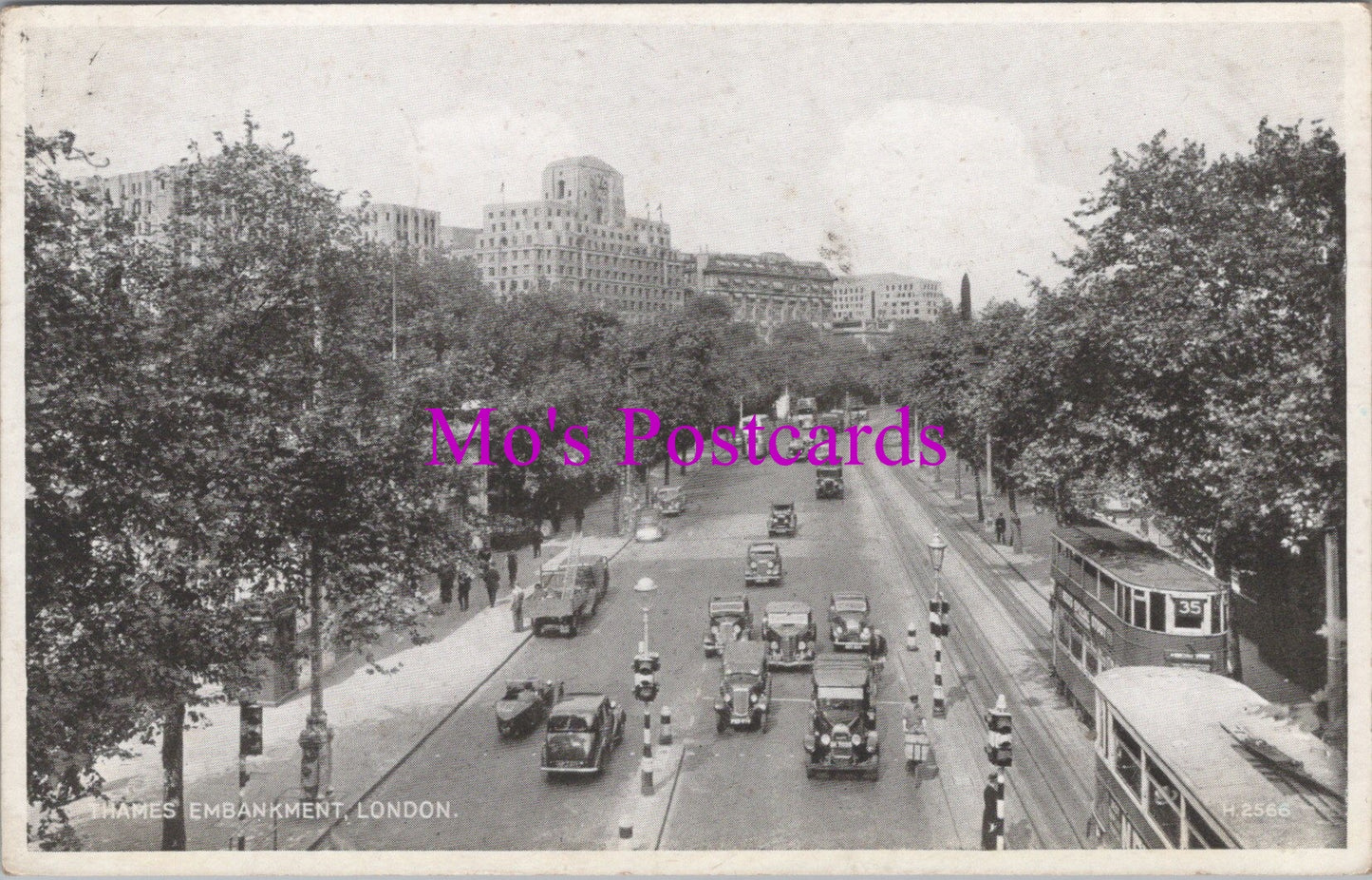 London Postcard - The Thames Embankment SW16166