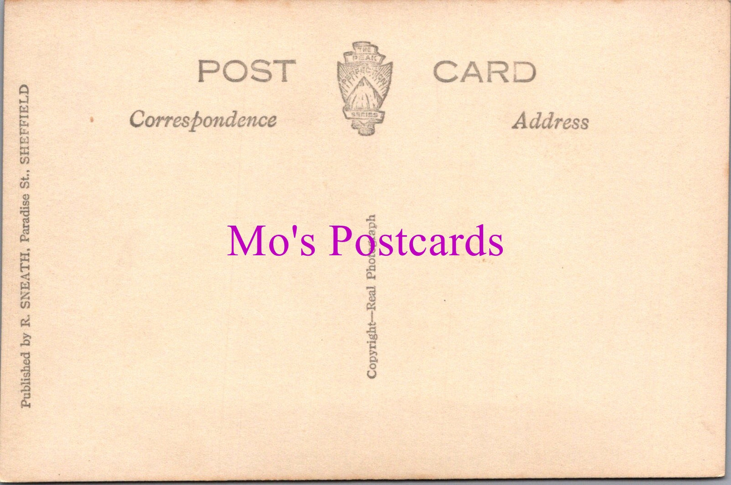 Derbyshire Postcard - View in Dovedale SW16228