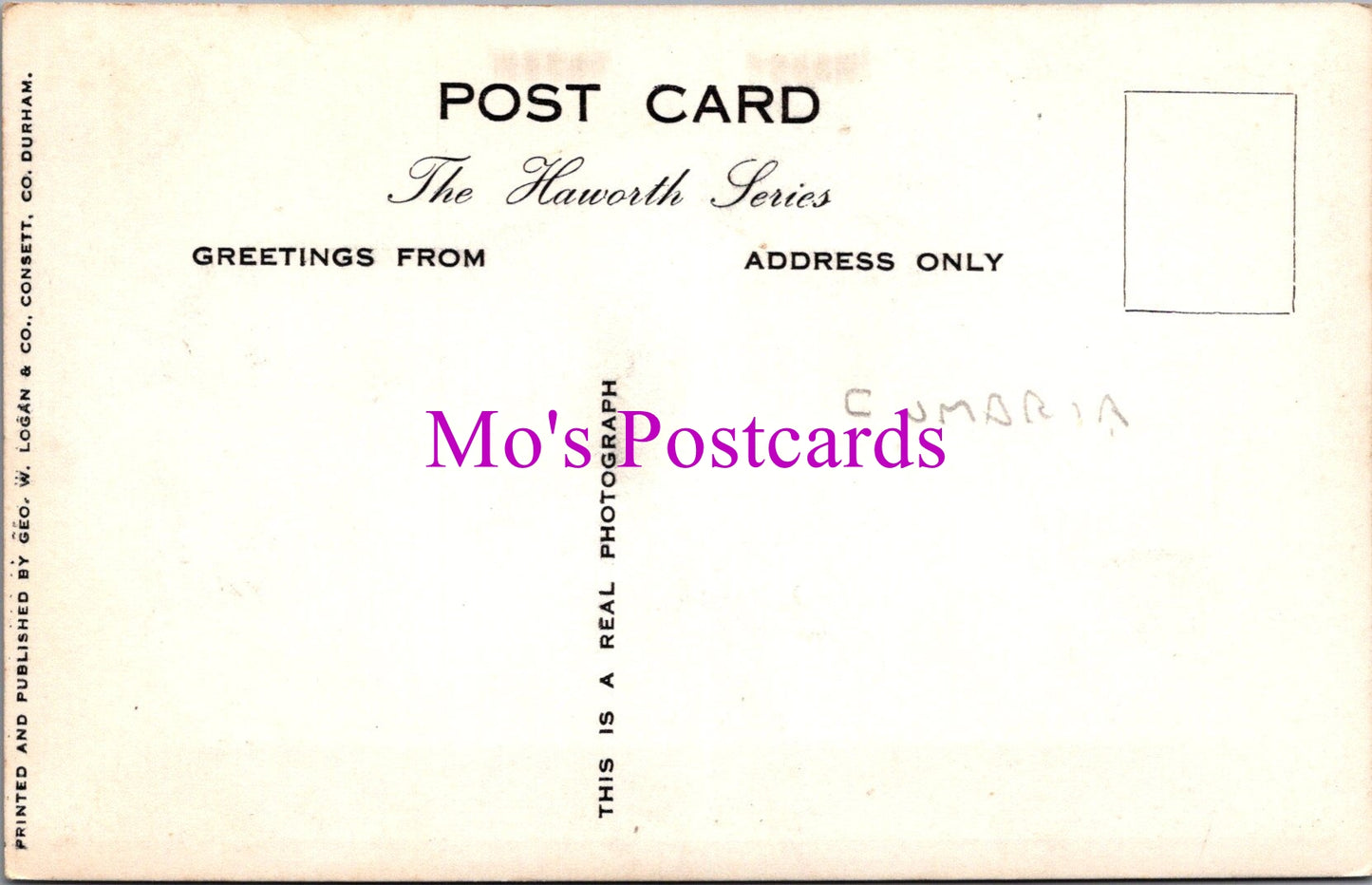 Cumbria Postcard - Damson Dene, Crosthwaite SW15606