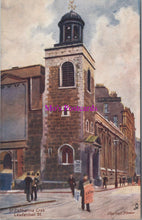 Load image into Gallery viewer, London Postcard - St Catherine Cree, Leadenhall Street SW14890