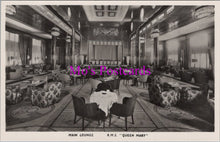 Load image into Gallery viewer, Shipping Postcard - R.M.S."Queen Mary", Main Lounge SW14901