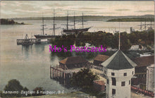 Load image into Gallery viewer, Canada Postcard - Nanaimo Bastion and Harbour, British Columbia SW14945