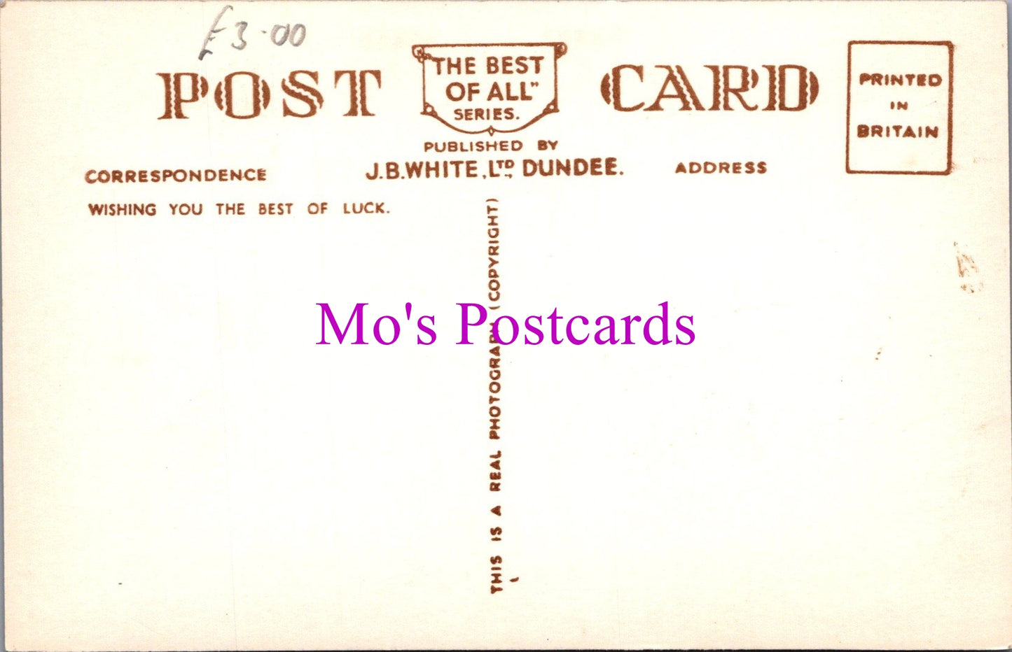 Scotland Postcard - Kingshouse Hotel, Balquhidder SW14981
