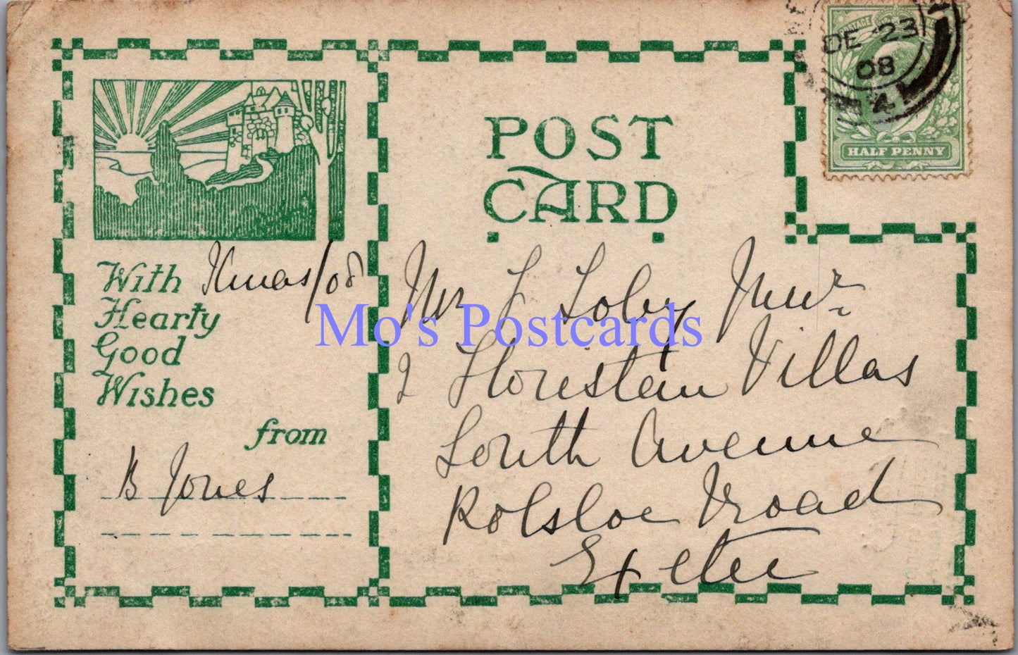 Social History Postcard - Lady Possibly Wearing a Wig DZ61