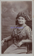 Load image into Gallery viewer, Social History Postcard - Lady Possibly Wearing a Wig DZ62