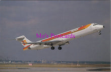 Load image into Gallery viewer, Aviation Postcard - McD Douglas MD-87 EC-EUC of Iberia Aeroplane SW15146
