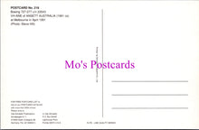 Load image into Gallery viewer, Aviation Postcard - Boeing 727-277 Ansett Australia Aeroplane SW15152