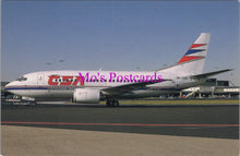 Load image into Gallery viewer, Aviation Postcard - Boeing 737-55S CSA-Czechoslovak Airlines Aeroplane SW15154