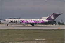 Load image into Gallery viewer, Aviation Postcard - Boeing 727-264 Mexicana Aeroplane SW15157