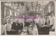 Load image into Gallery viewer, Military Postcard - Soldiers Christmas Lunch SW15161