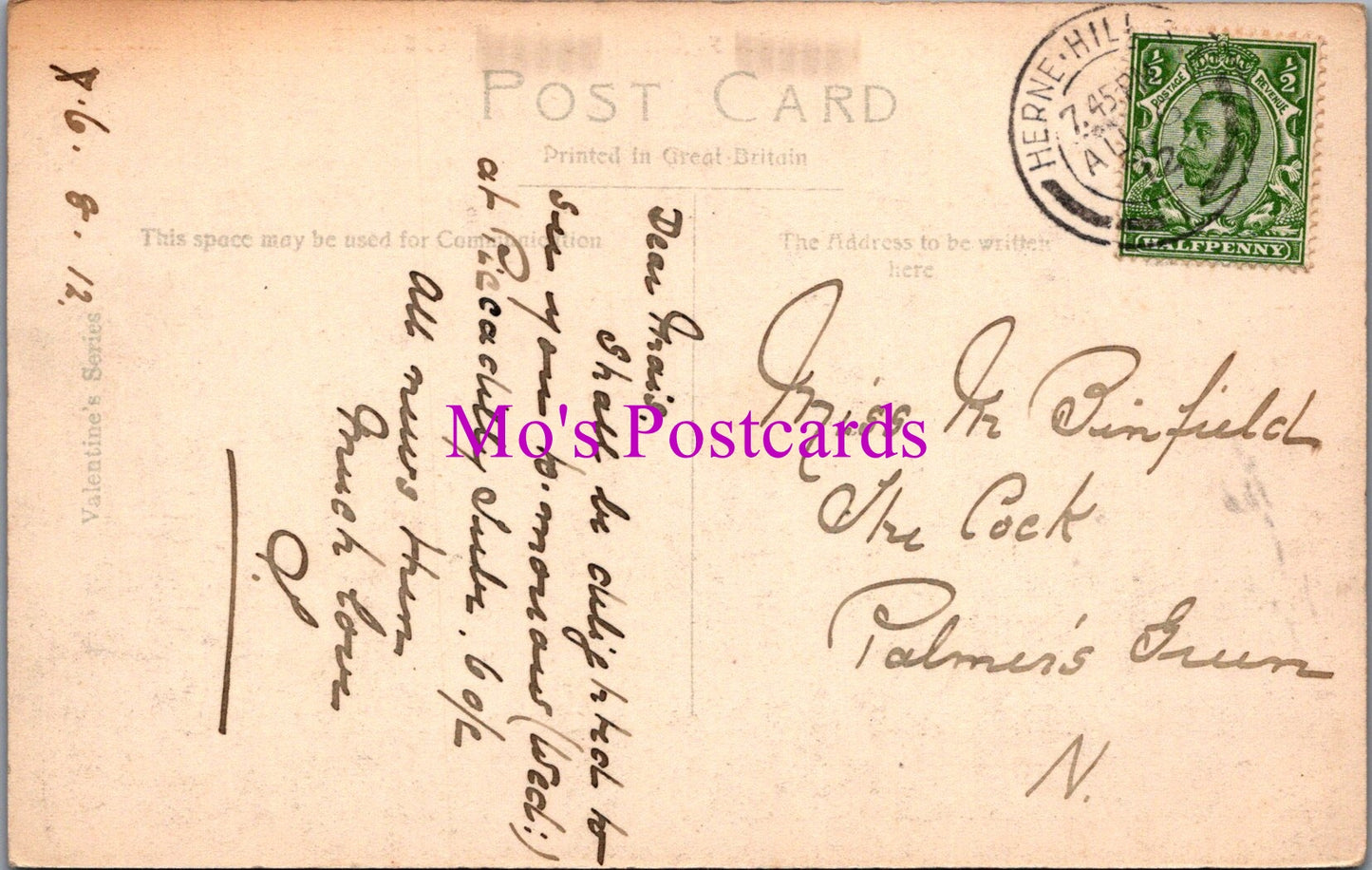 Kent Postcard - The Cloisters, Canterbury Cathedral SW15190