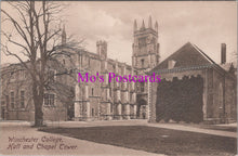 Load image into Gallery viewer, Hampshire Postcard - Winchester College, Hall and Chapel Tower SW15198